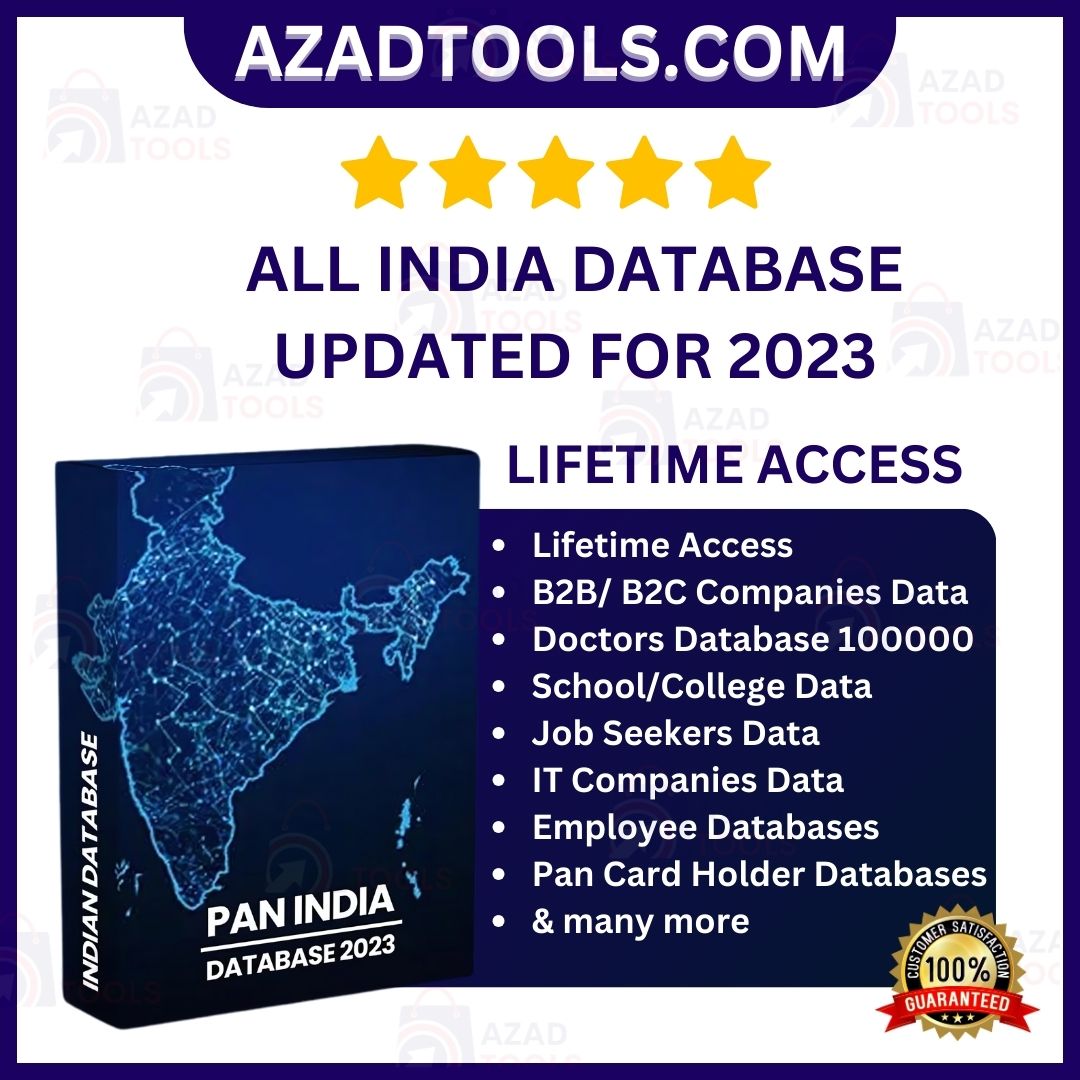 ALL INDIA DATABASE UPDATED FOR 2023