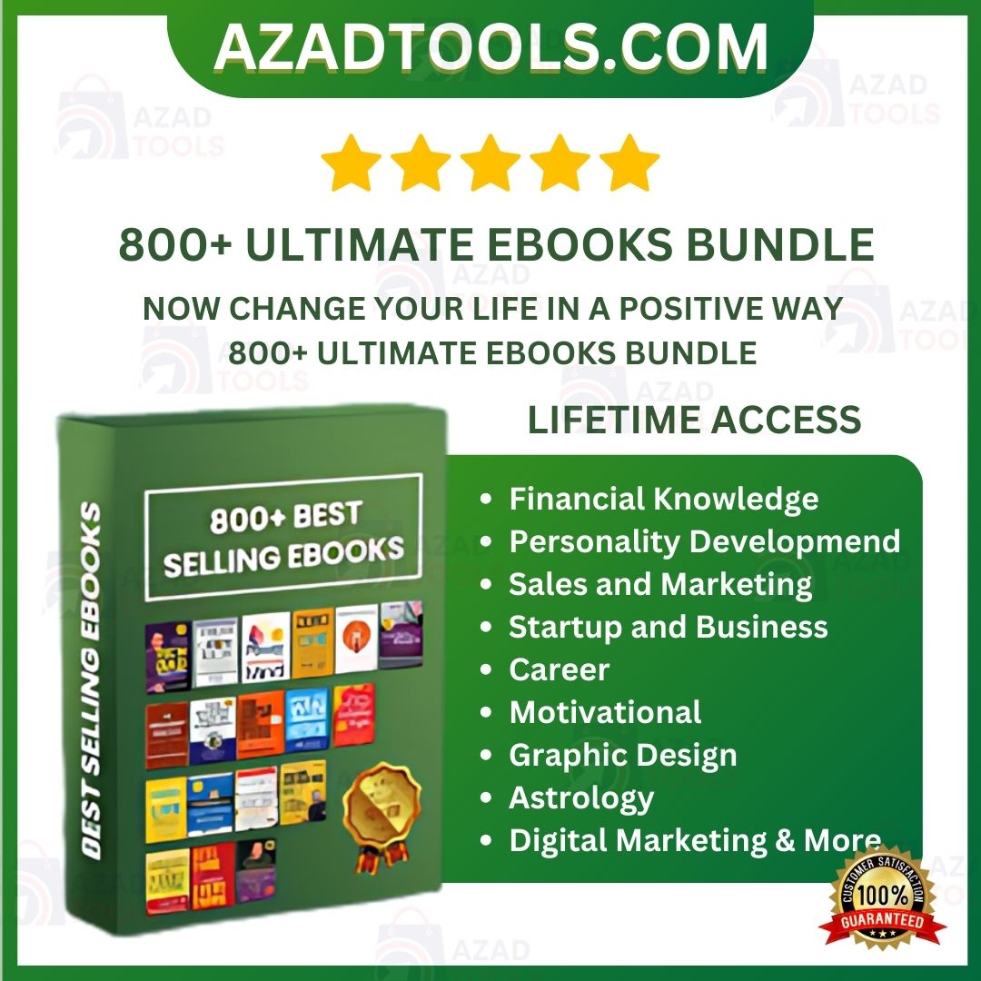 800+ ULTIMATE EBOOKS BUNDLE