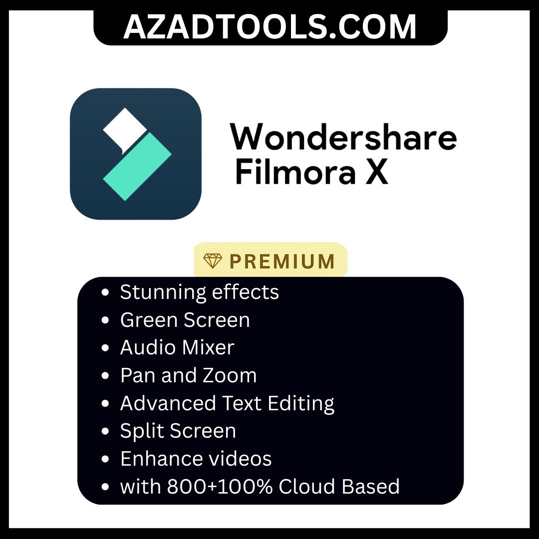 Wondershare Filmora X
