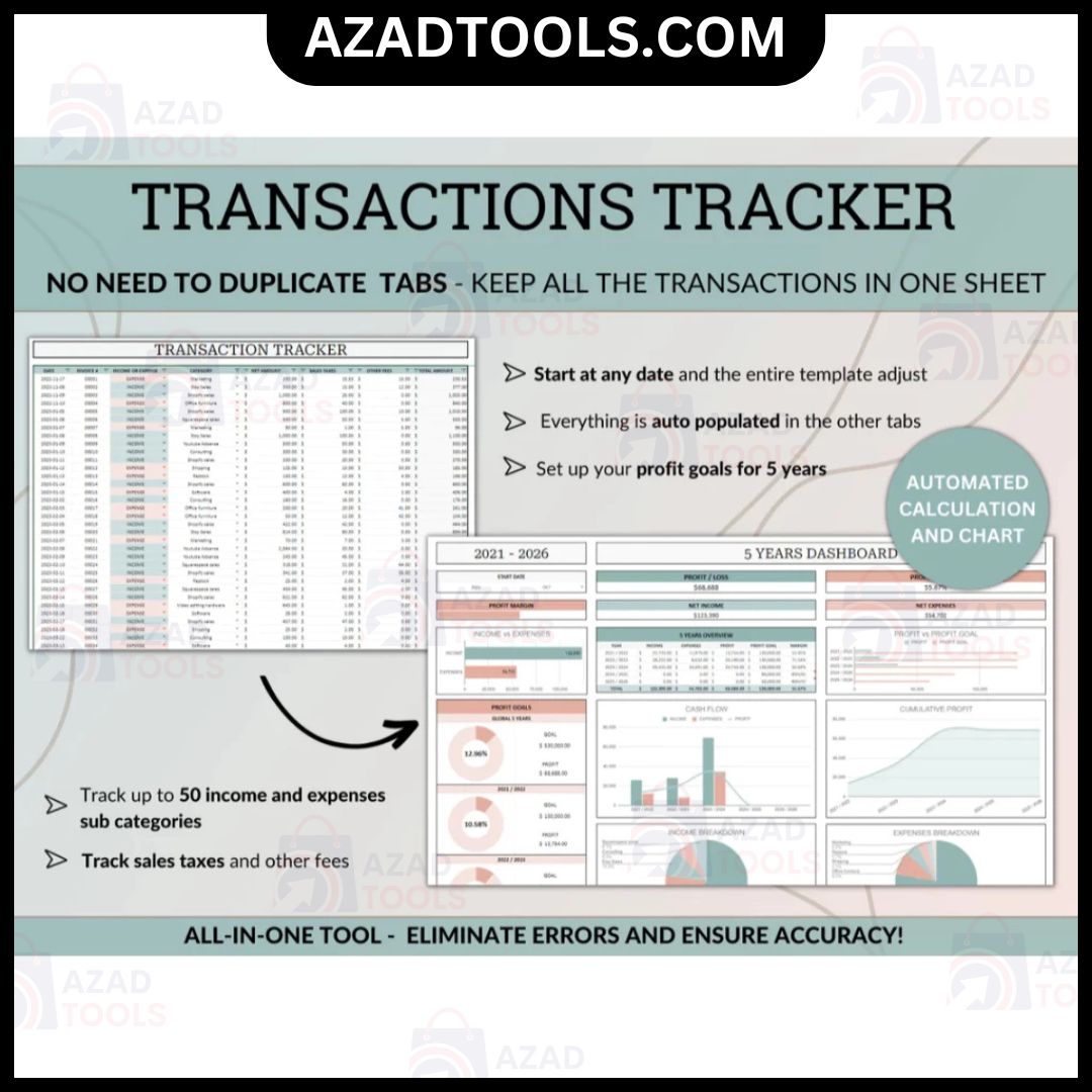 Automated Small Business Tracker System Bookkeeping Inventory Tracker Order Tracker Customer Tracker Sales Taxes