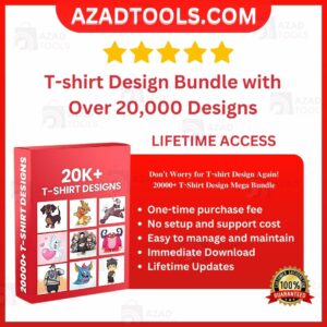 T-shirt Design Bundle With Over 20,000 Designs