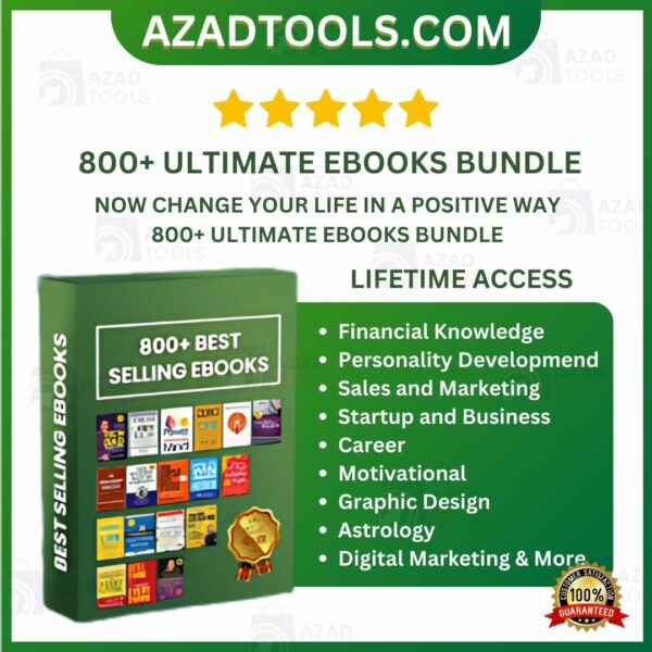 800+ ULTIMATE EBOOKS BUNDLE
