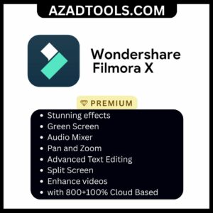 Wondershare Filmora X