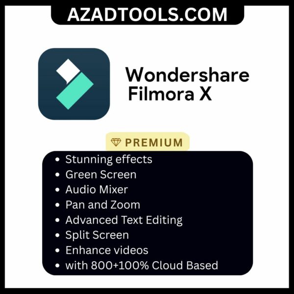Wondershare Filmora X
